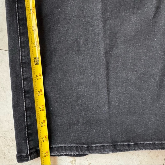 Frame Le Slim Palazzo Wide-Leg Black Jeans Size 28 - Picture 11 of 14